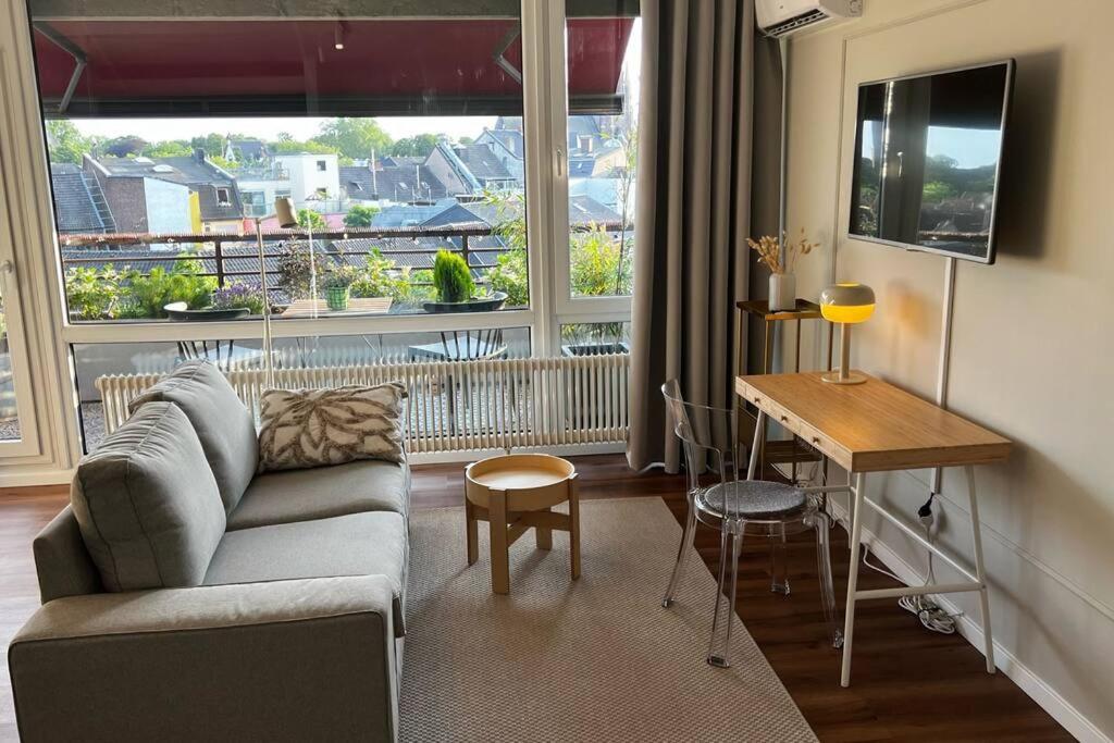 Bostel 88 - Moderne Stadtwohnung Mit Klimaanlage Moers Exteriör bild